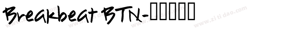Breakbeat BTN字体转换